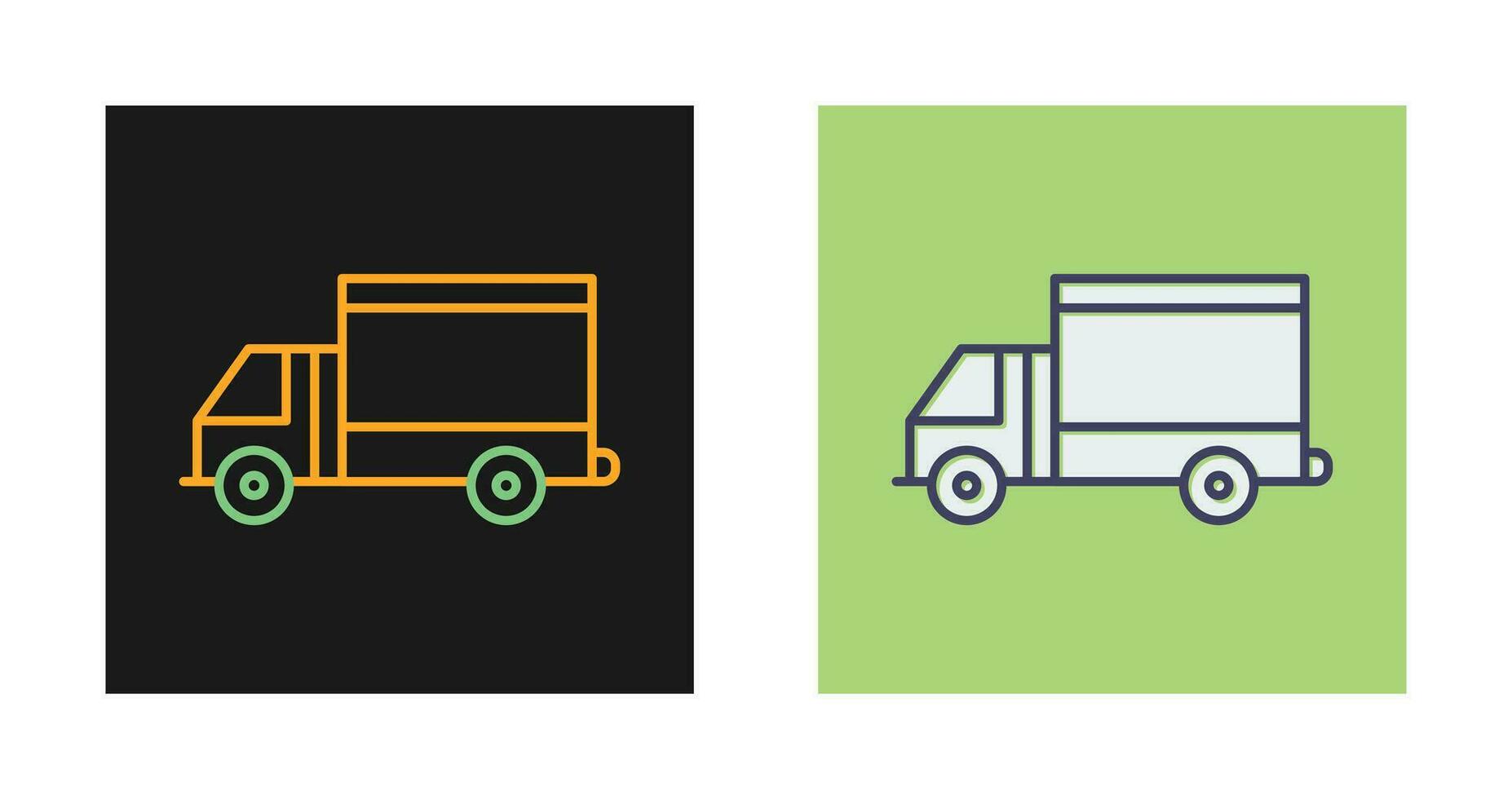 Heavy Truck Vector Icon