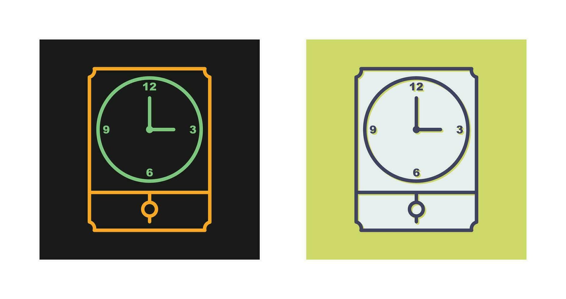 icono de vector de reloj grande