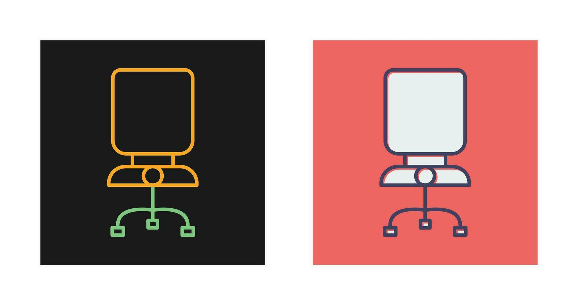 Office Chair Vector Icon