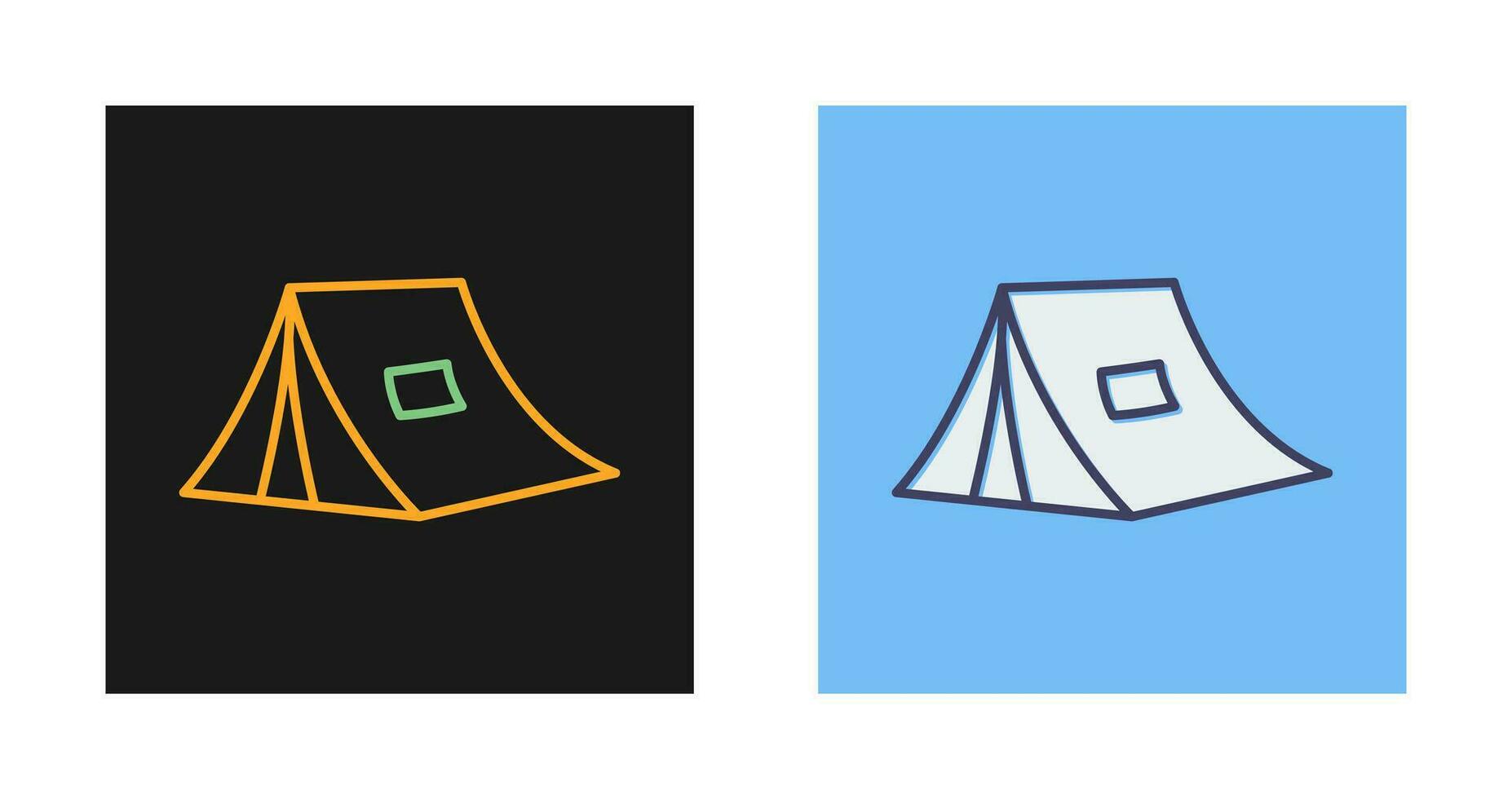 Tent Vector Icon