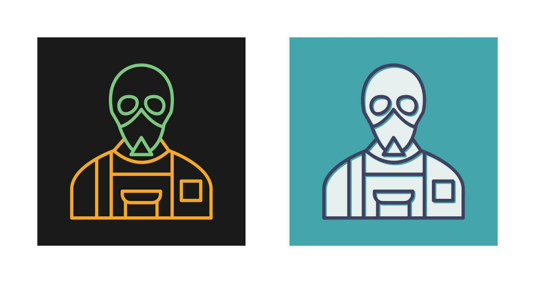 Gas Mask Vector Icon