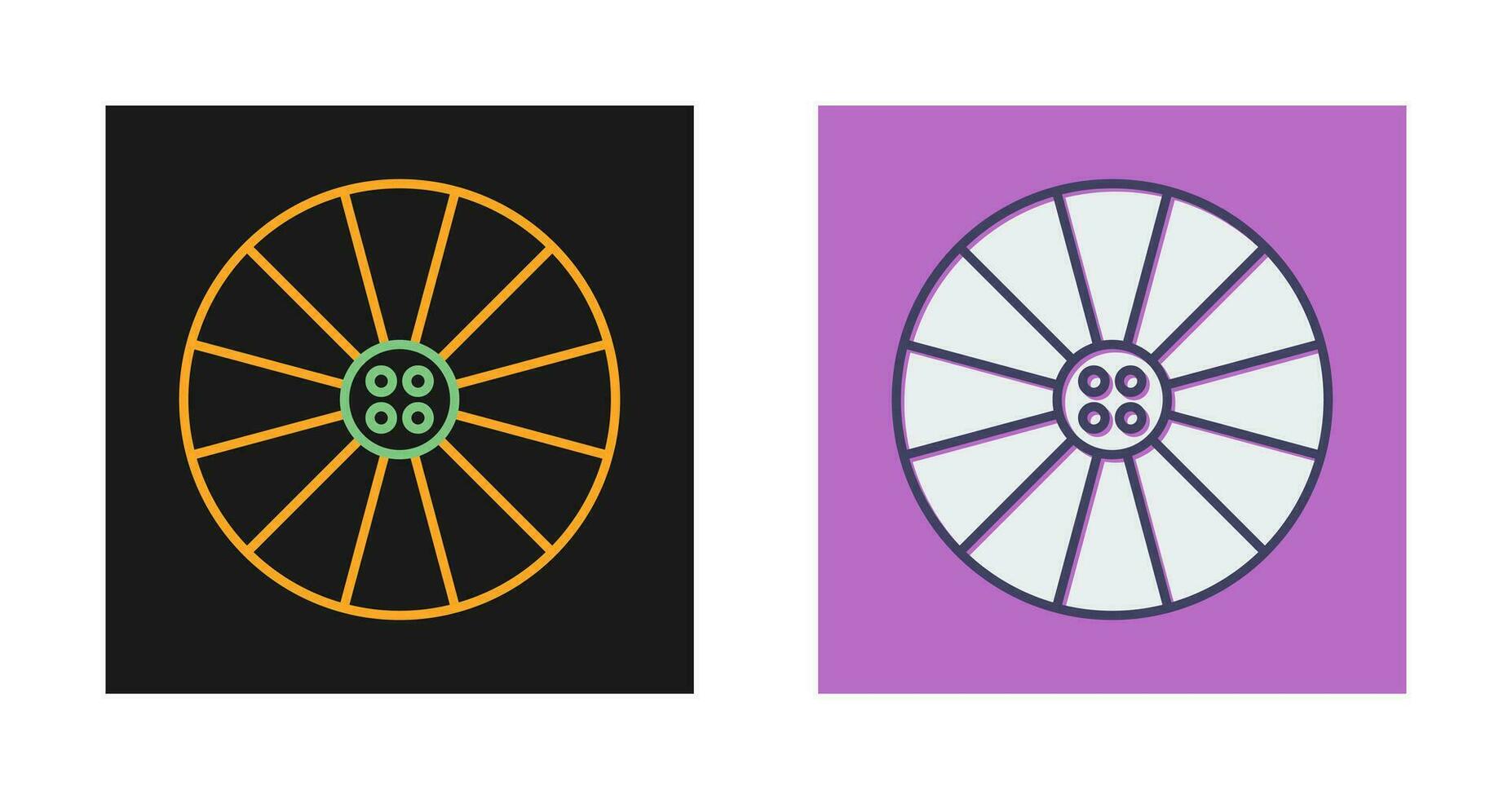 Wheel Vector Icon