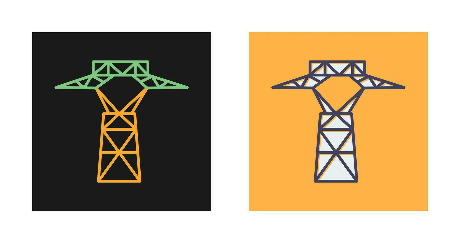 Power Line Vector Icon