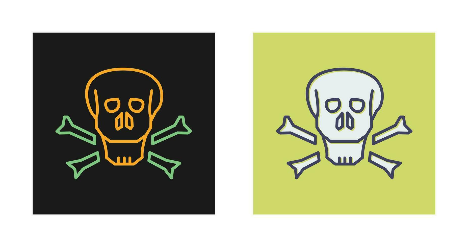 Pirate Skull Vector Icon