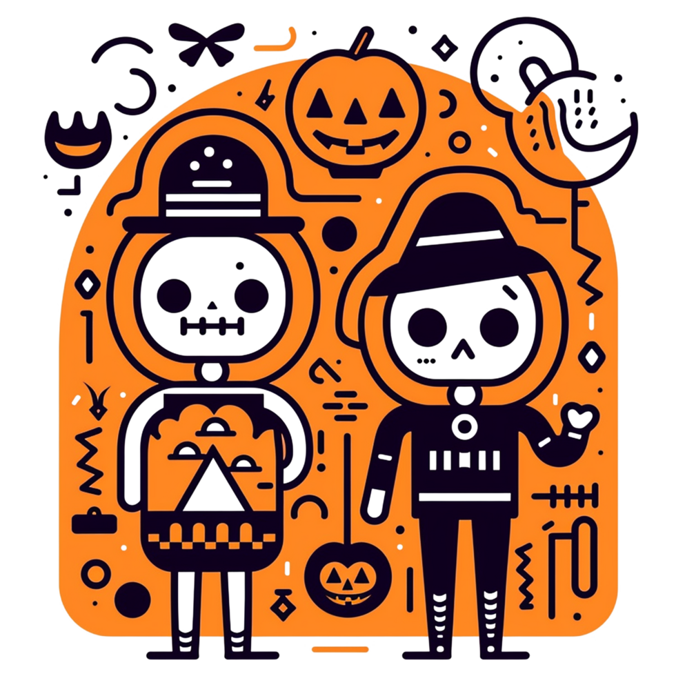 Happy Halloween - Ai Generated png