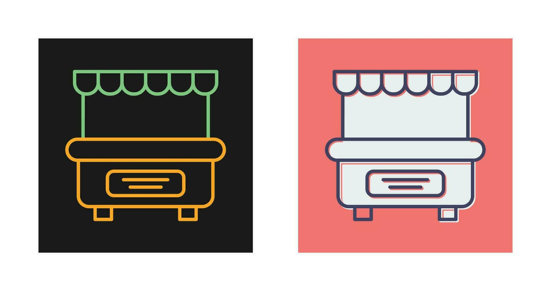 Food Stall Vector Icon