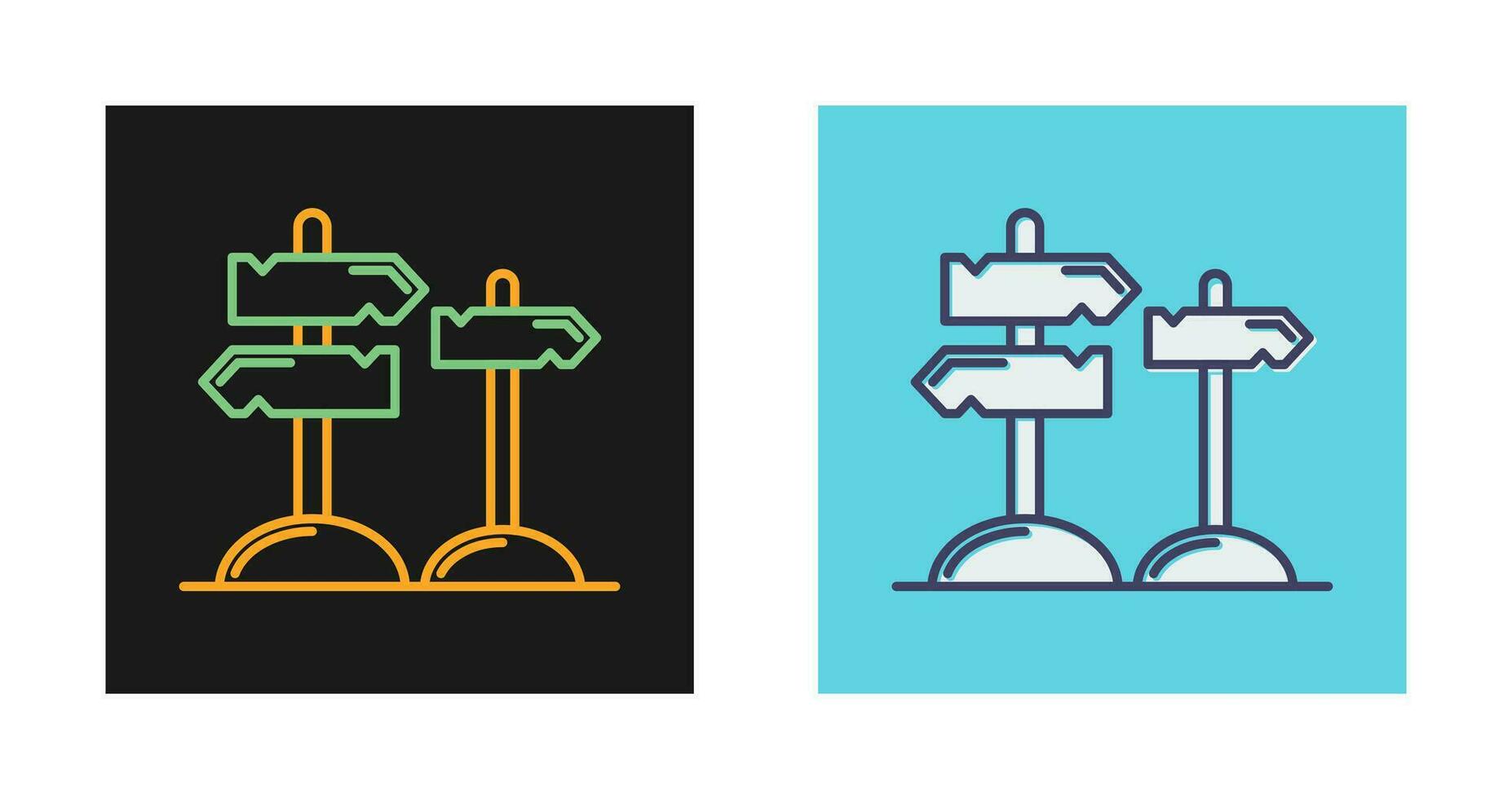 Directions Vector Icon