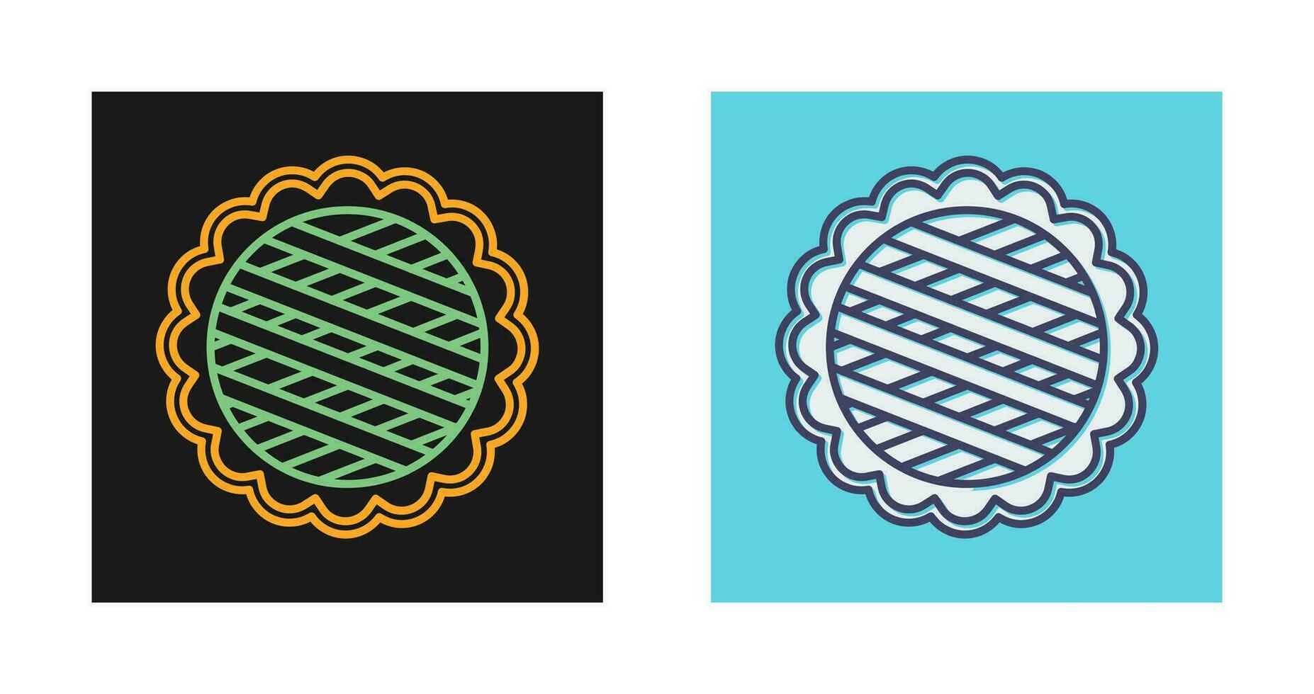Apple Pie Vector Icon