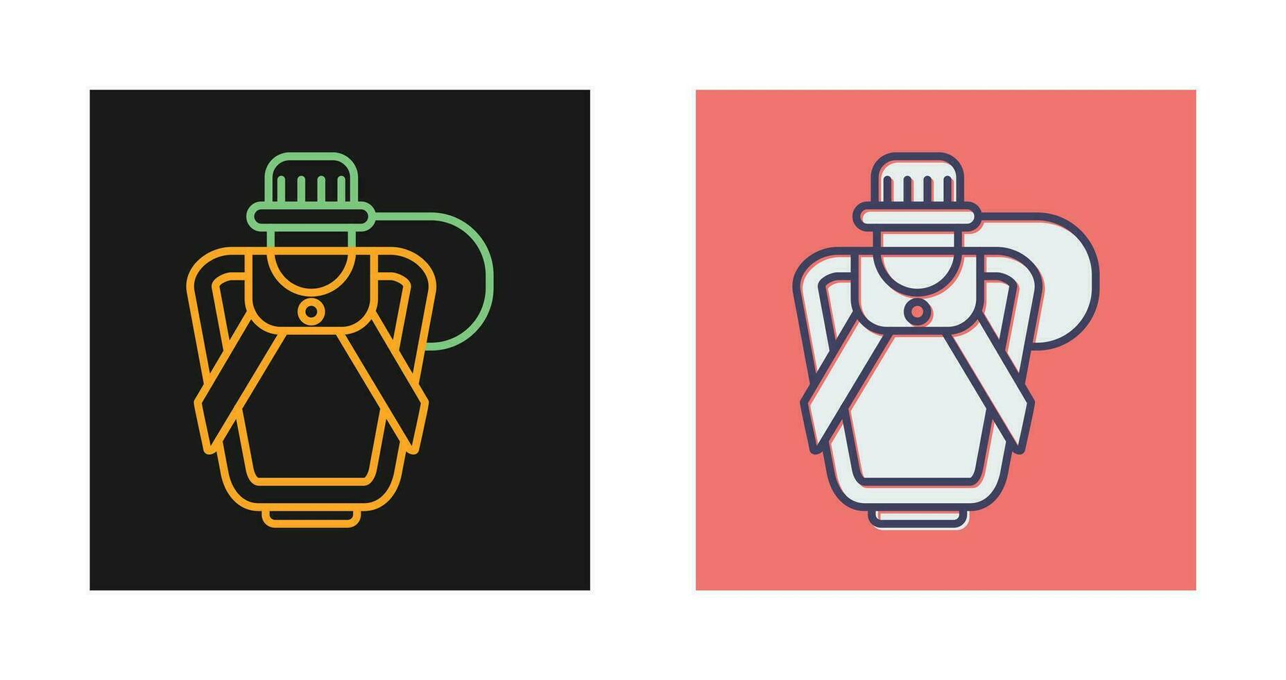 Canteen Vector Icon