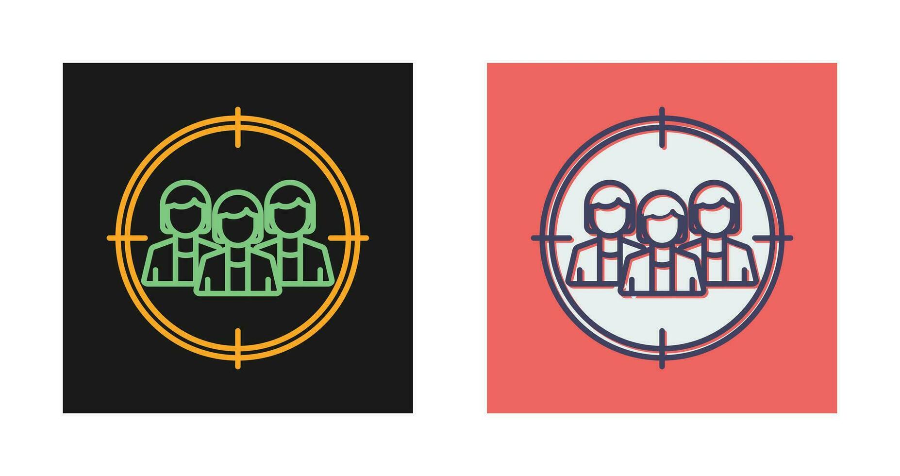 Target Audience Vector Icon