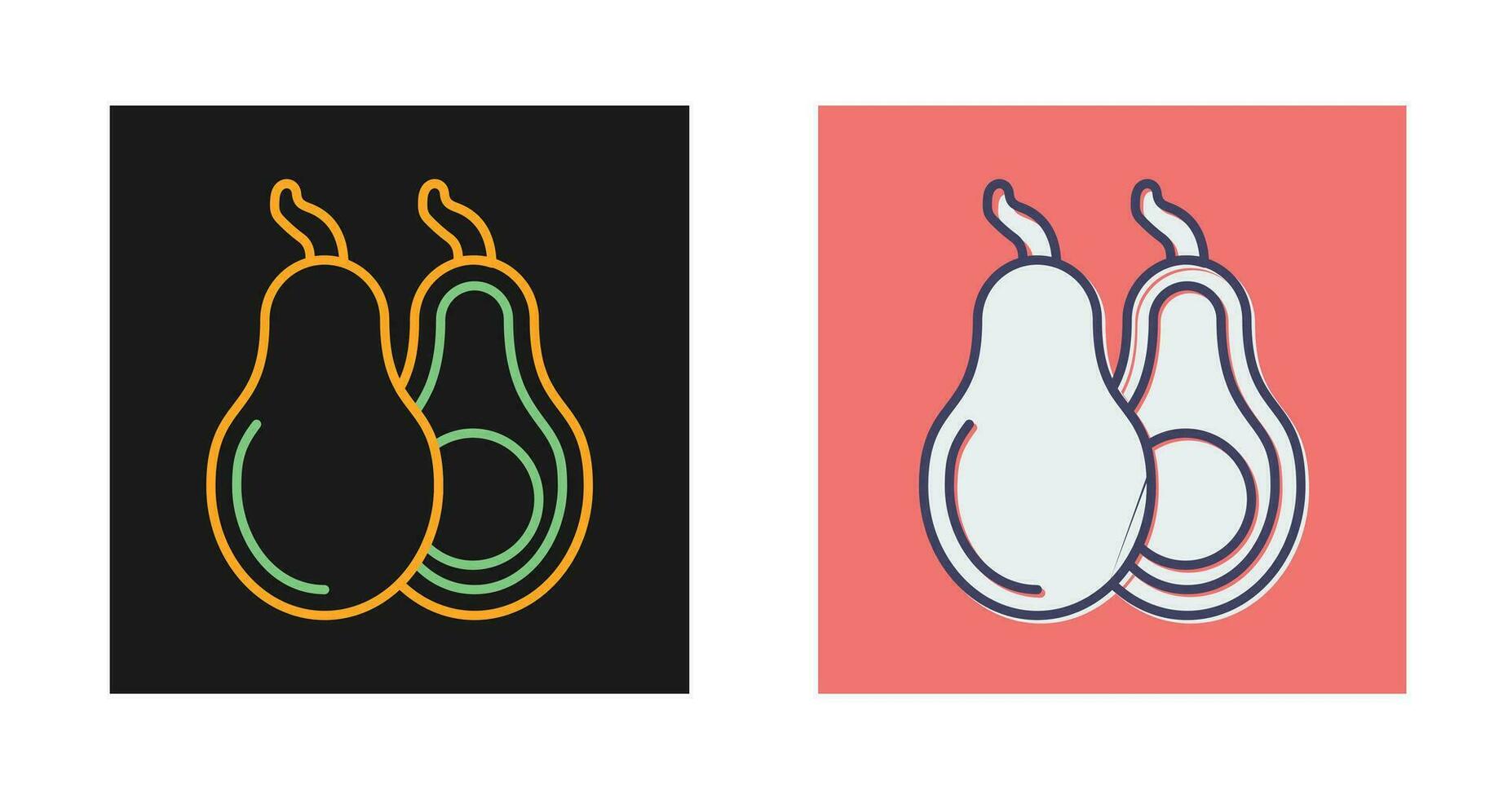 Avocado Vector Icon