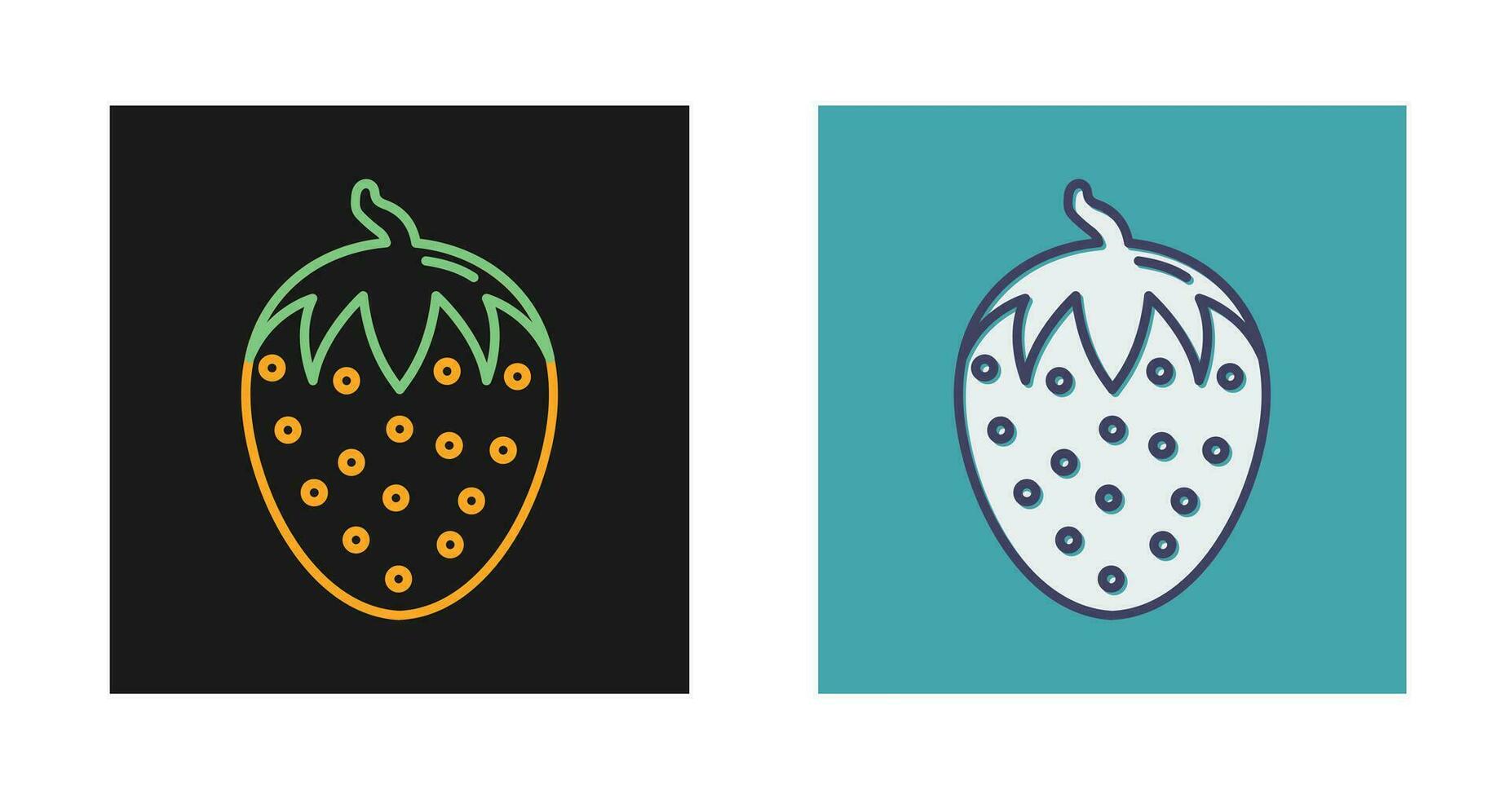 Strawberry Vector Icon