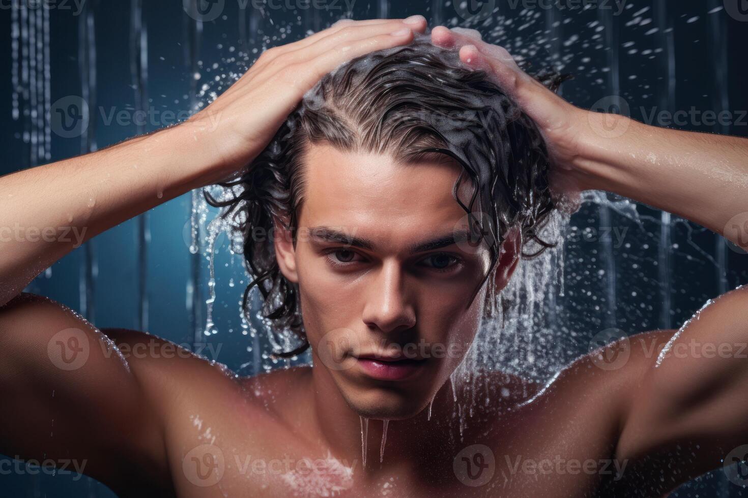 Man shower head. Generate Ai 27815225 Stock Photo at Vecteezy