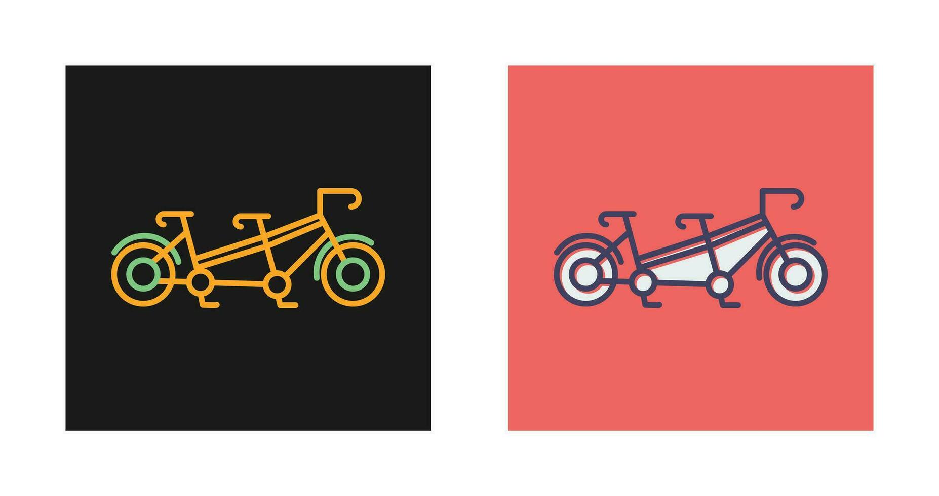 Tandem Vector Icon