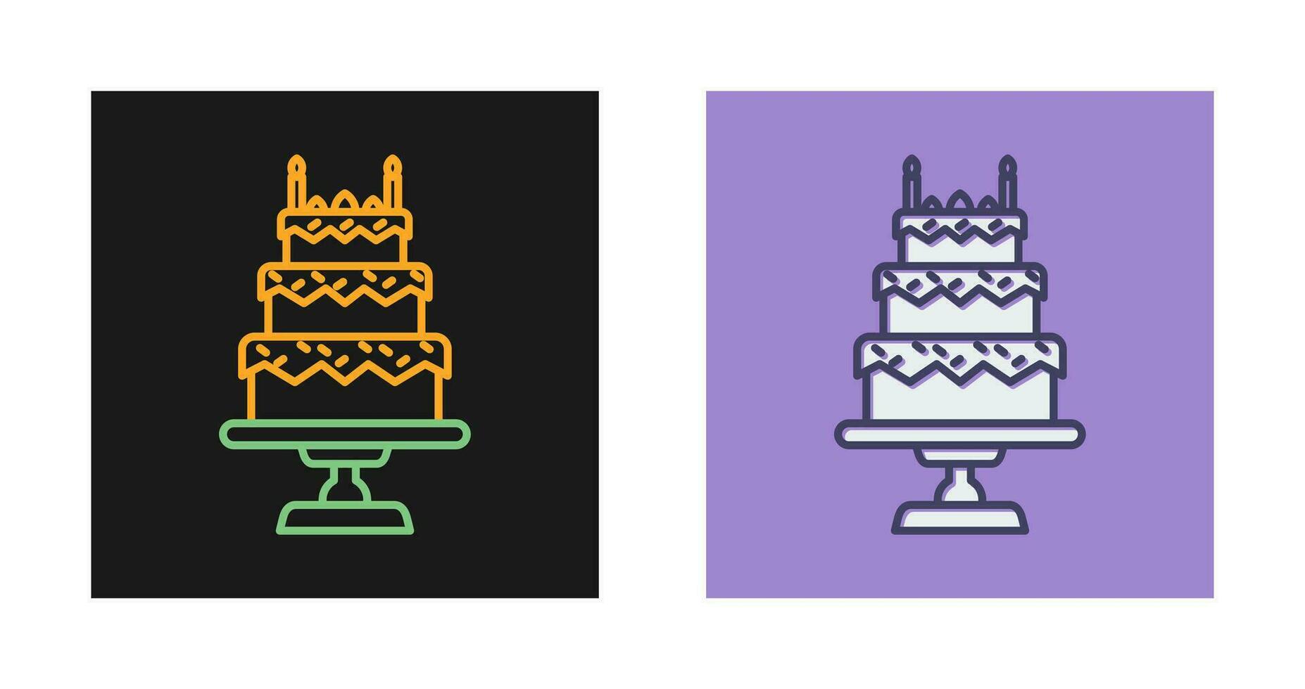 Birthday Cake Vector Icon