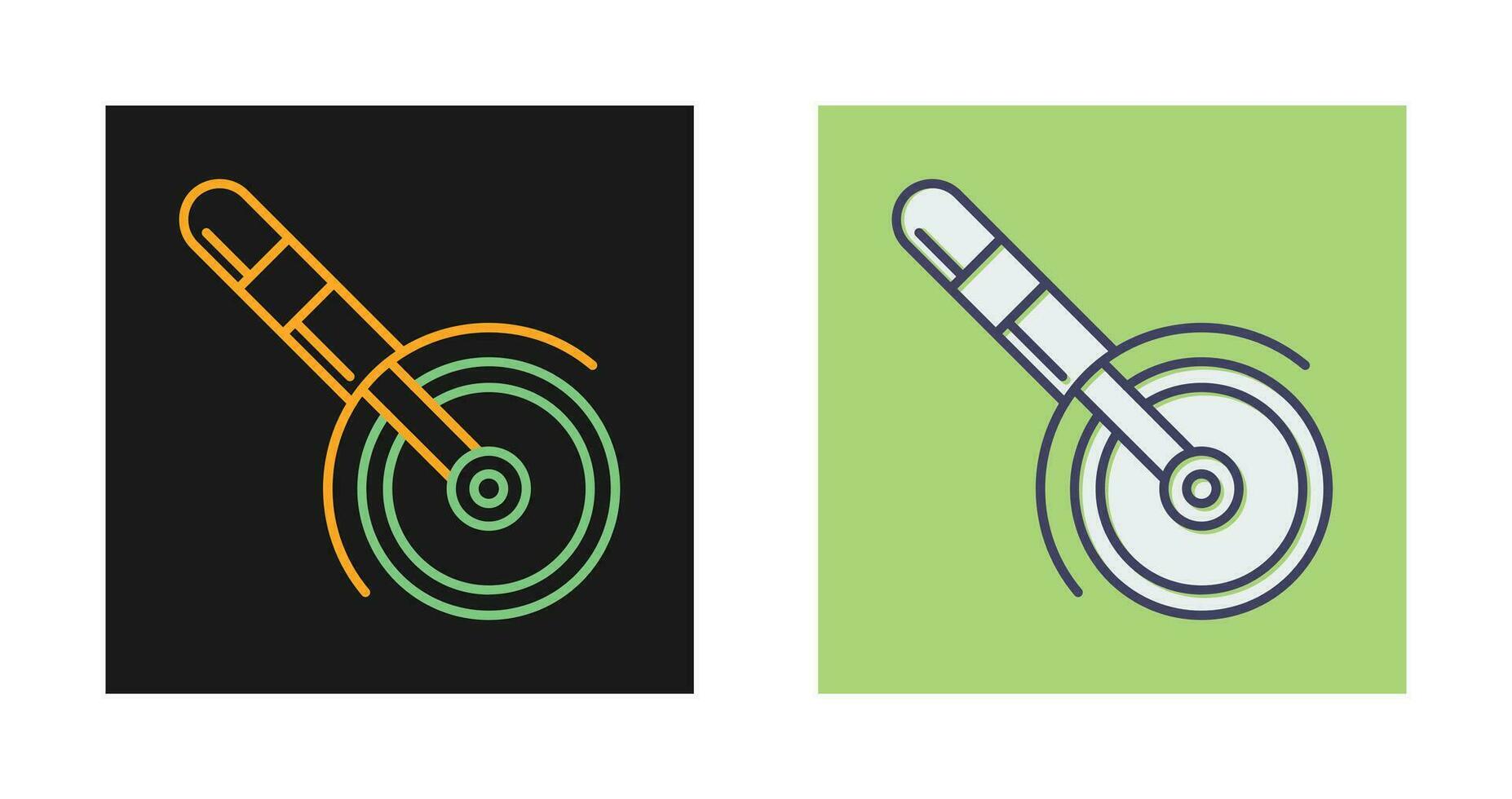 Pizza Cutter Vector Icon