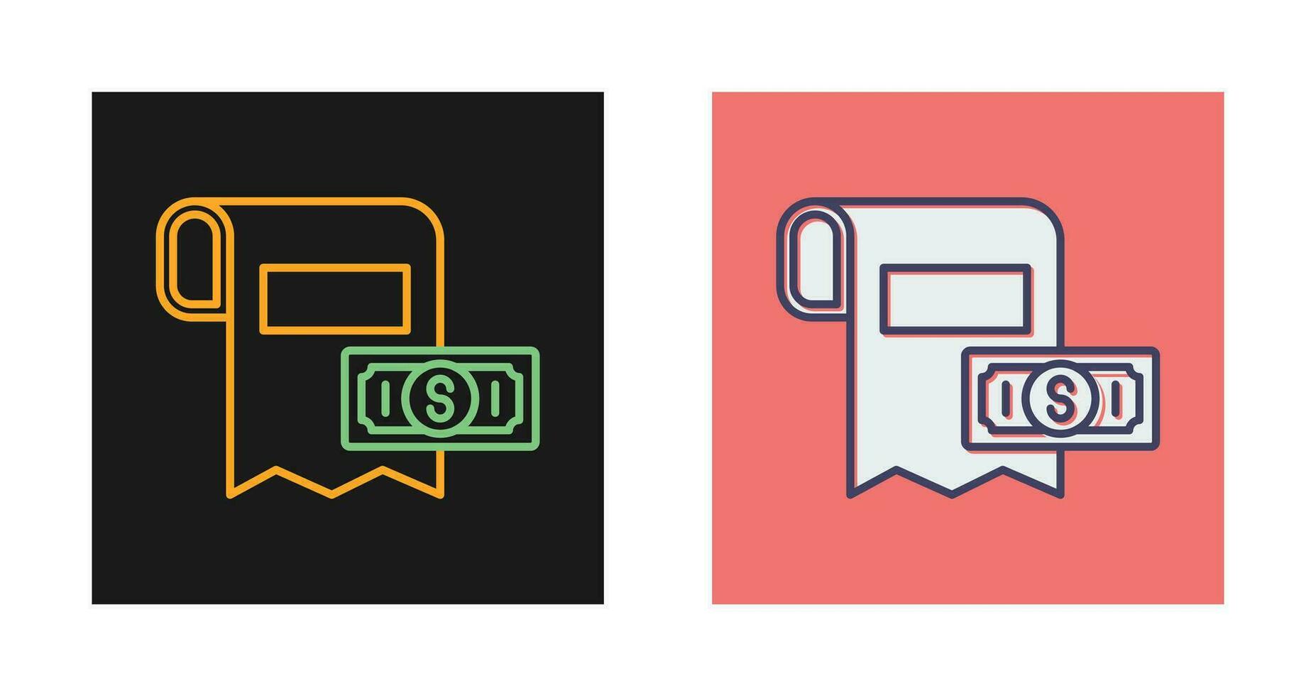 Bills Vector Icon