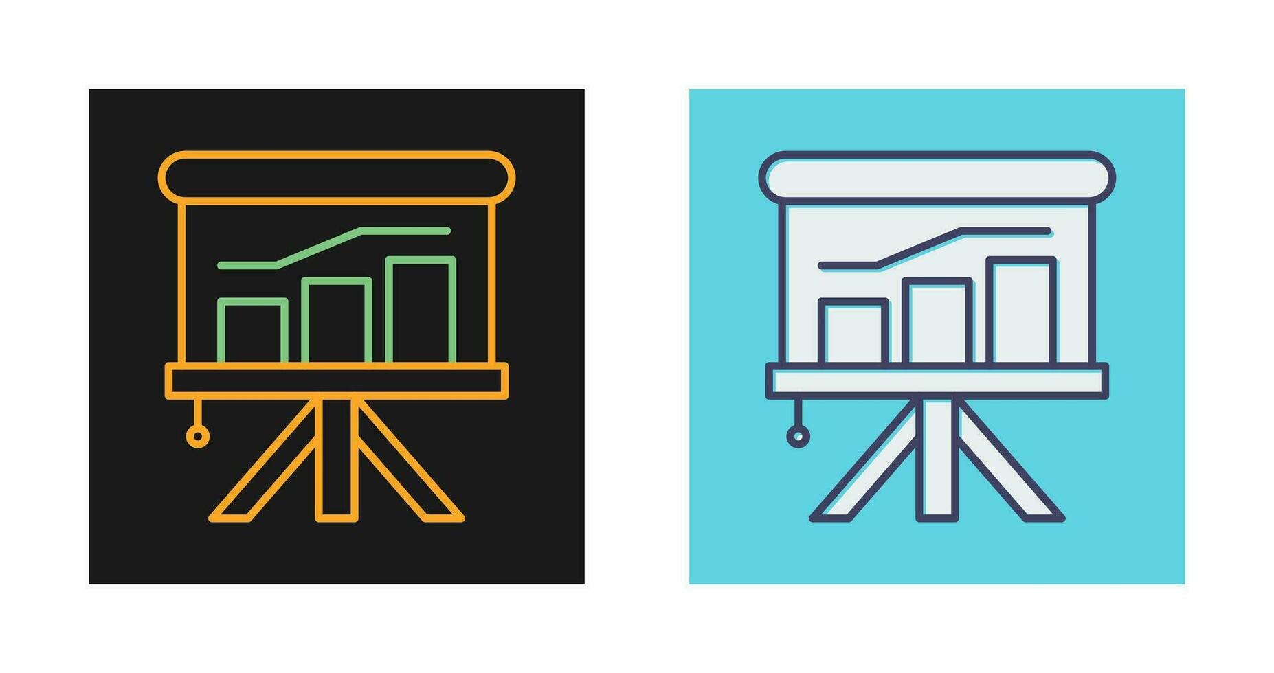 Graph Vector Icon