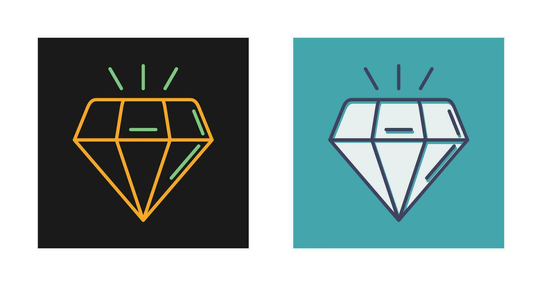 Diamond Vector Icon
