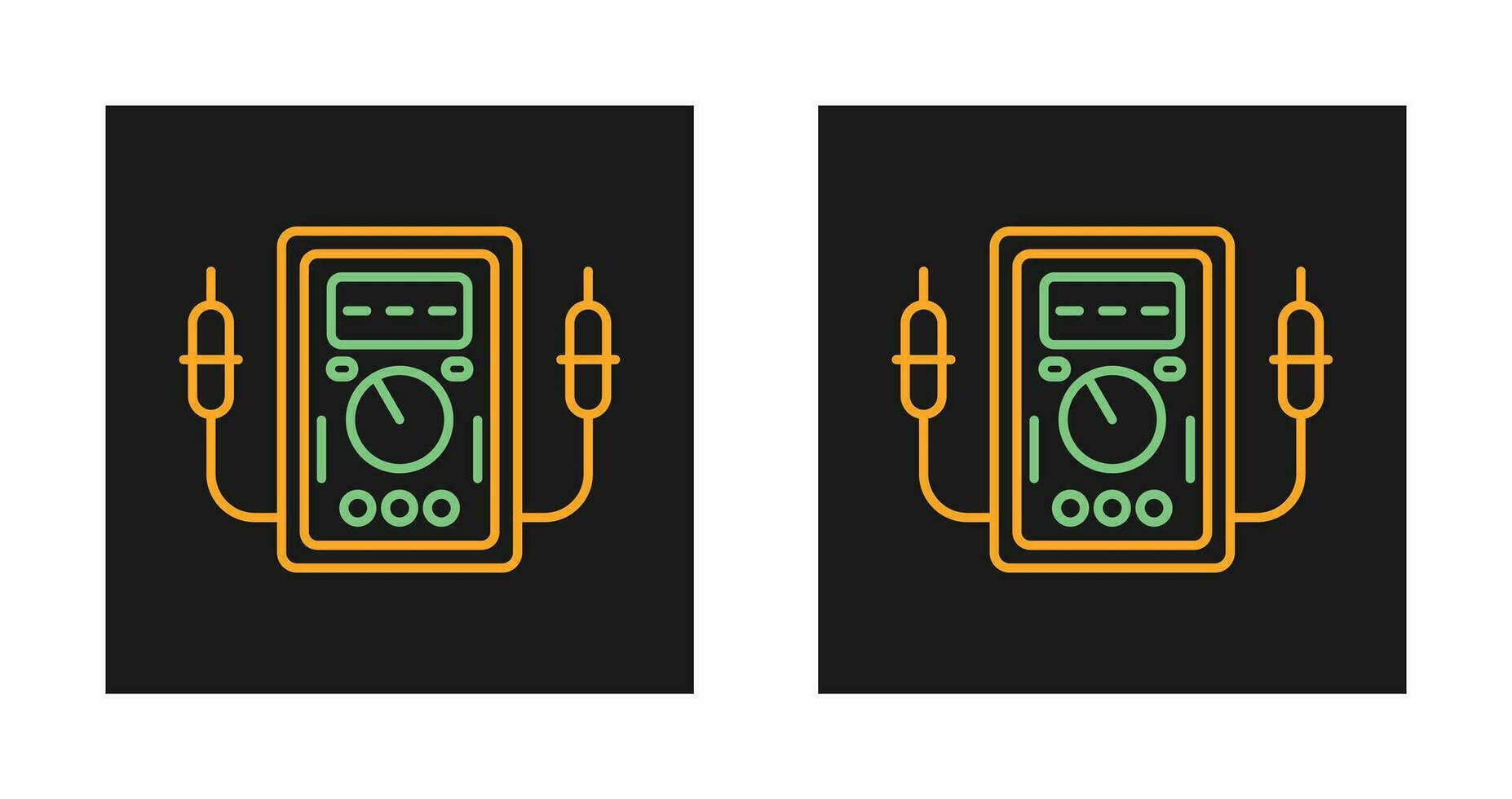 Voltmeter Vector Icon