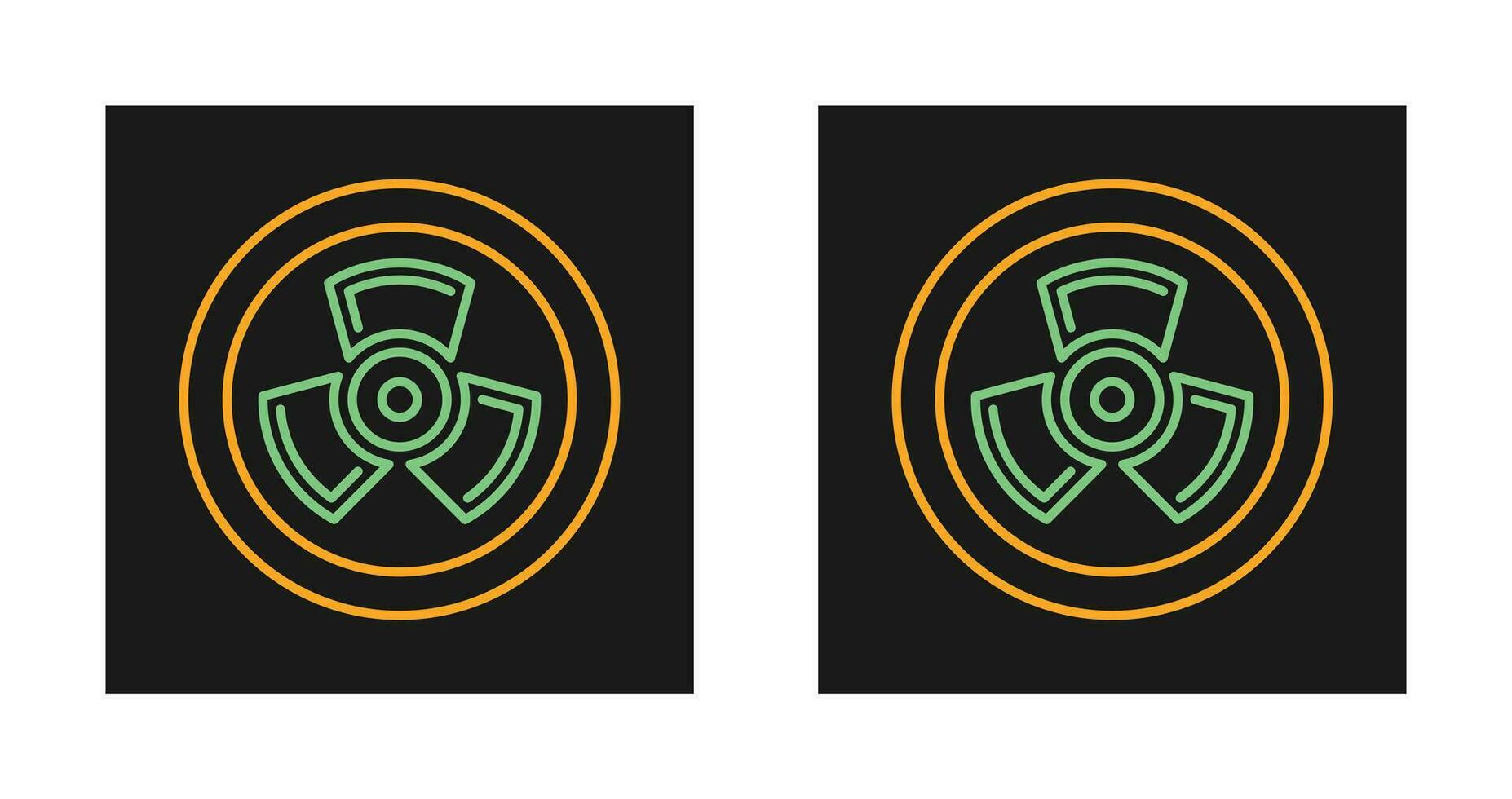 Nuclear Vector Icon
