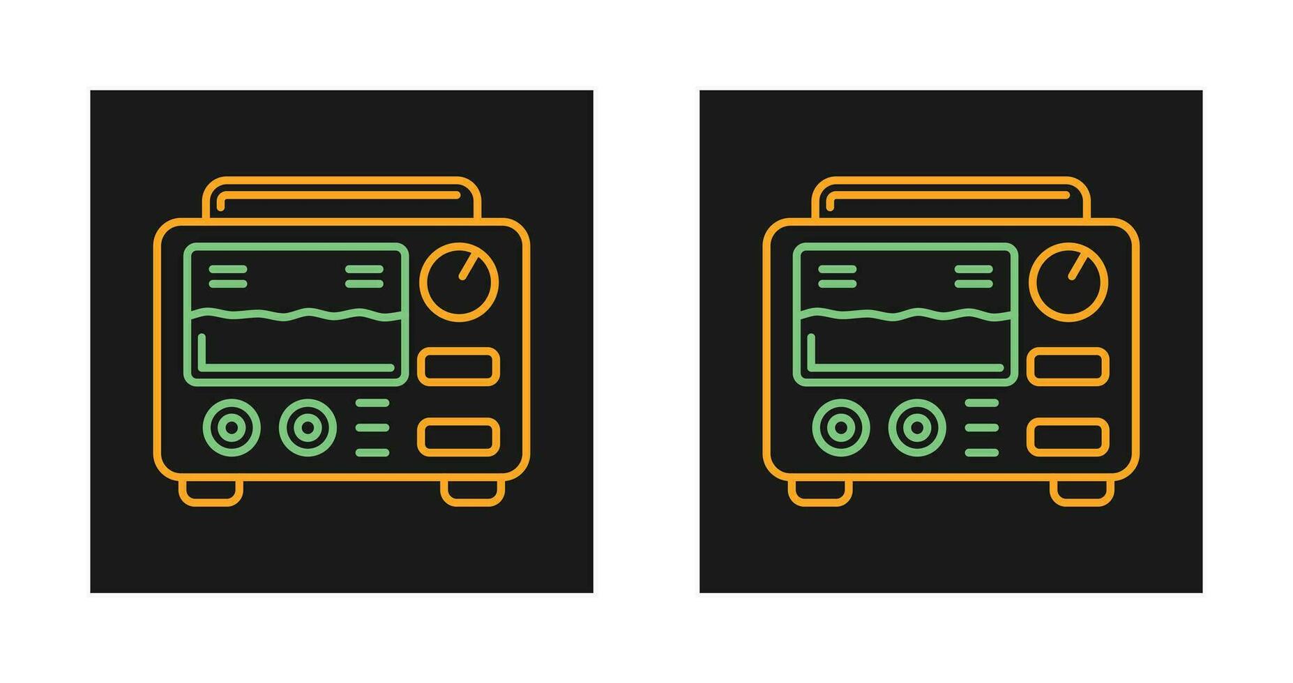 Oscilloscope Vector Icon