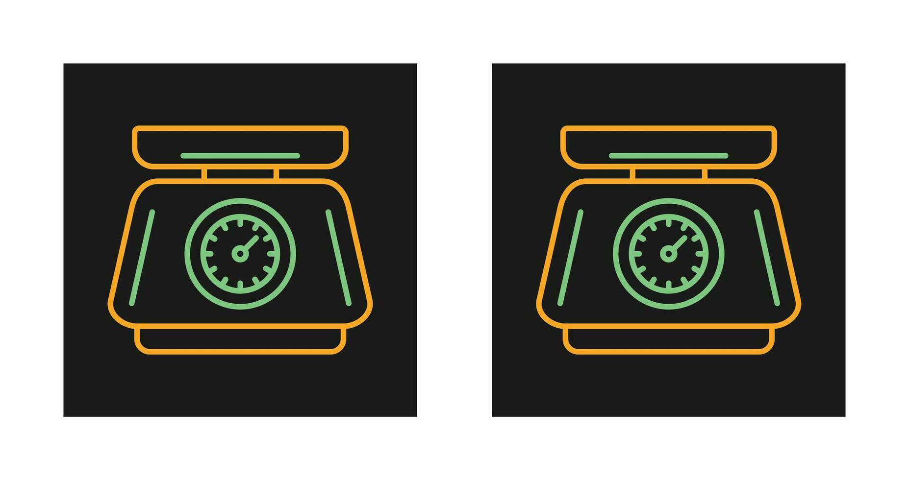 Weight Scale Vector Icon