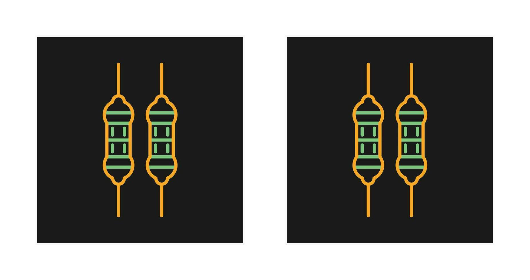 Resistor Vector Icon