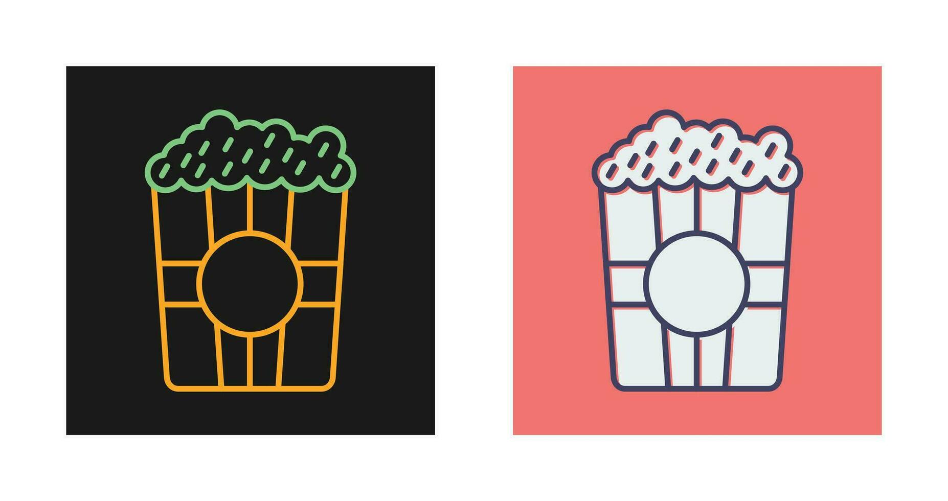 Popcorn Vector Icon