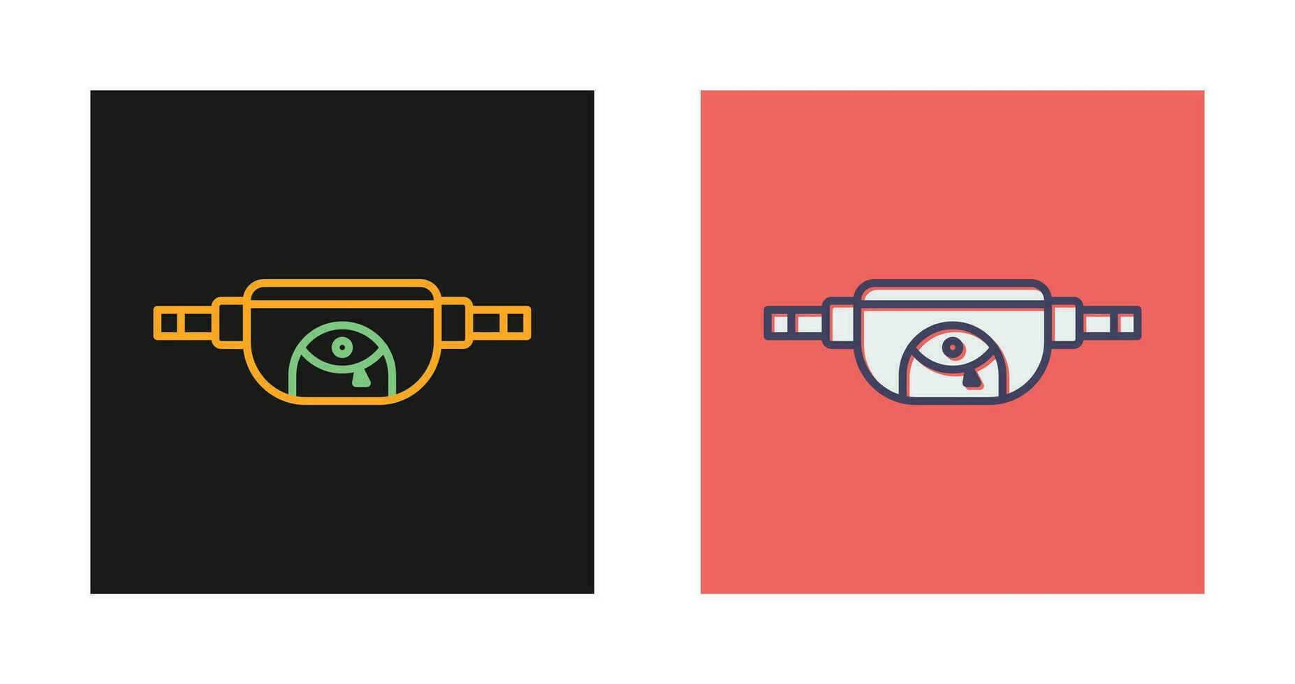 Fanny Pack Vector Icon