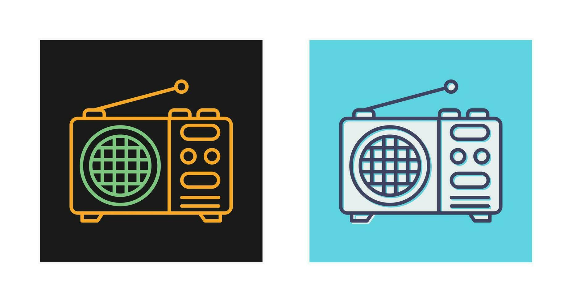 Radio Vector Icon
