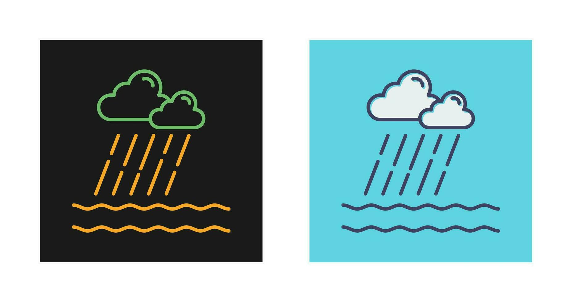 Monsoon Vector Icon