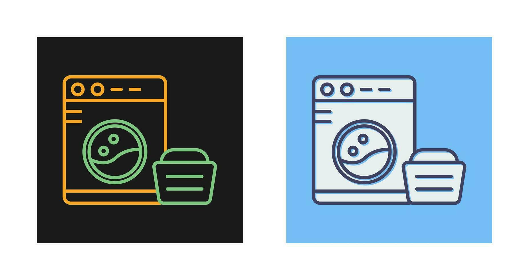 Washing Machine Vector Icon