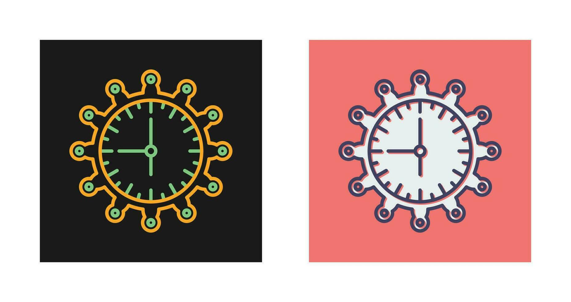 Clock Vector Icon