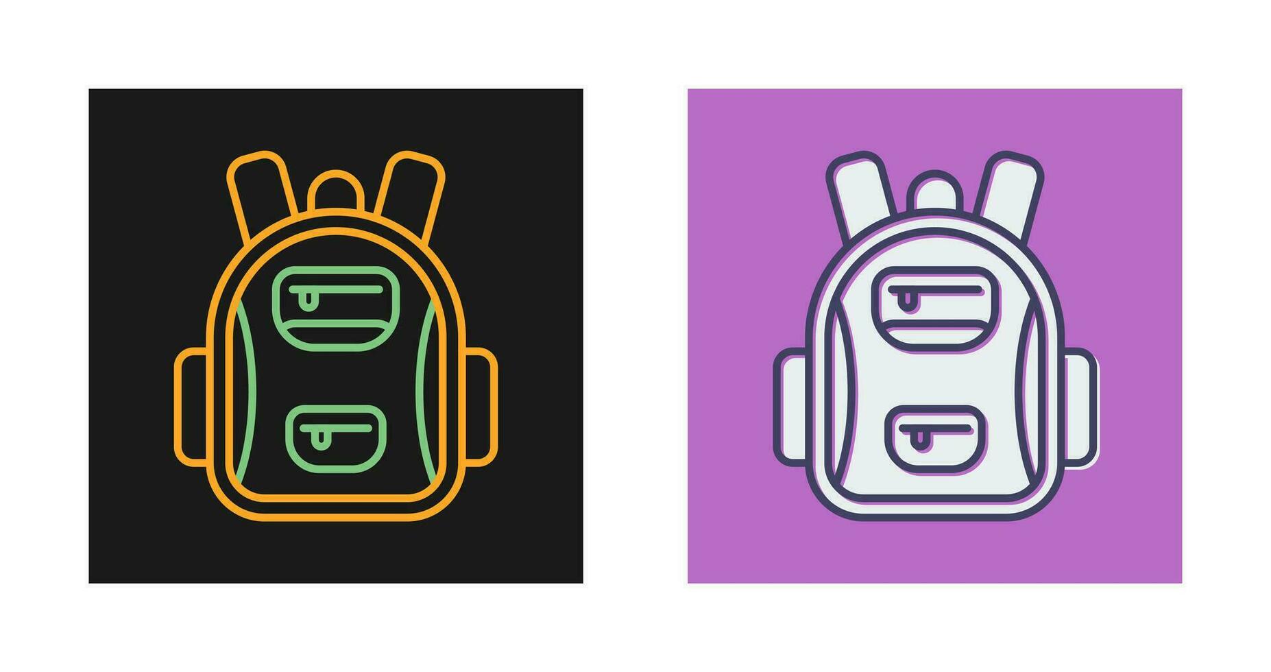 School Bag Vector Icon