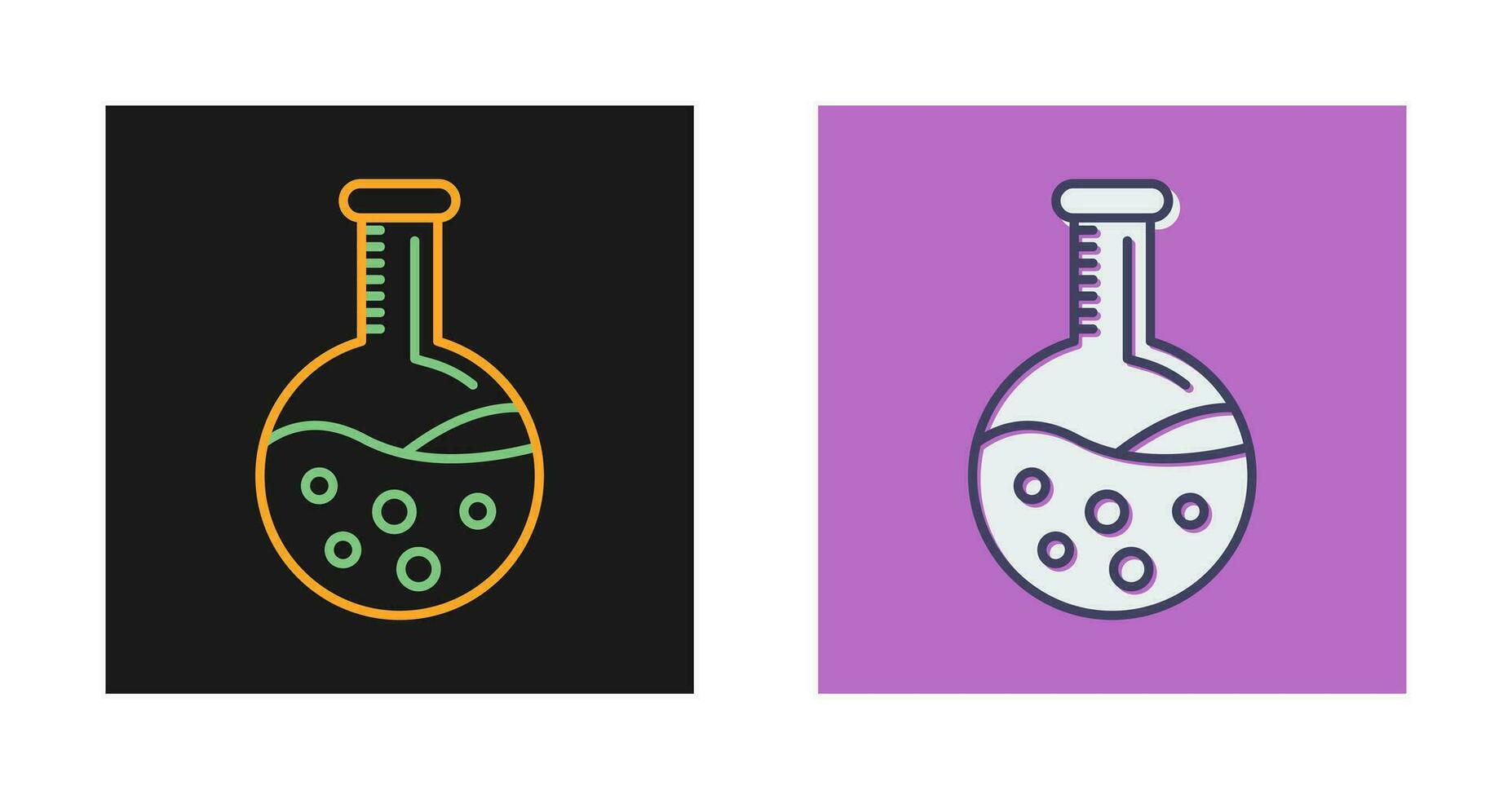 Flask Vector Icon