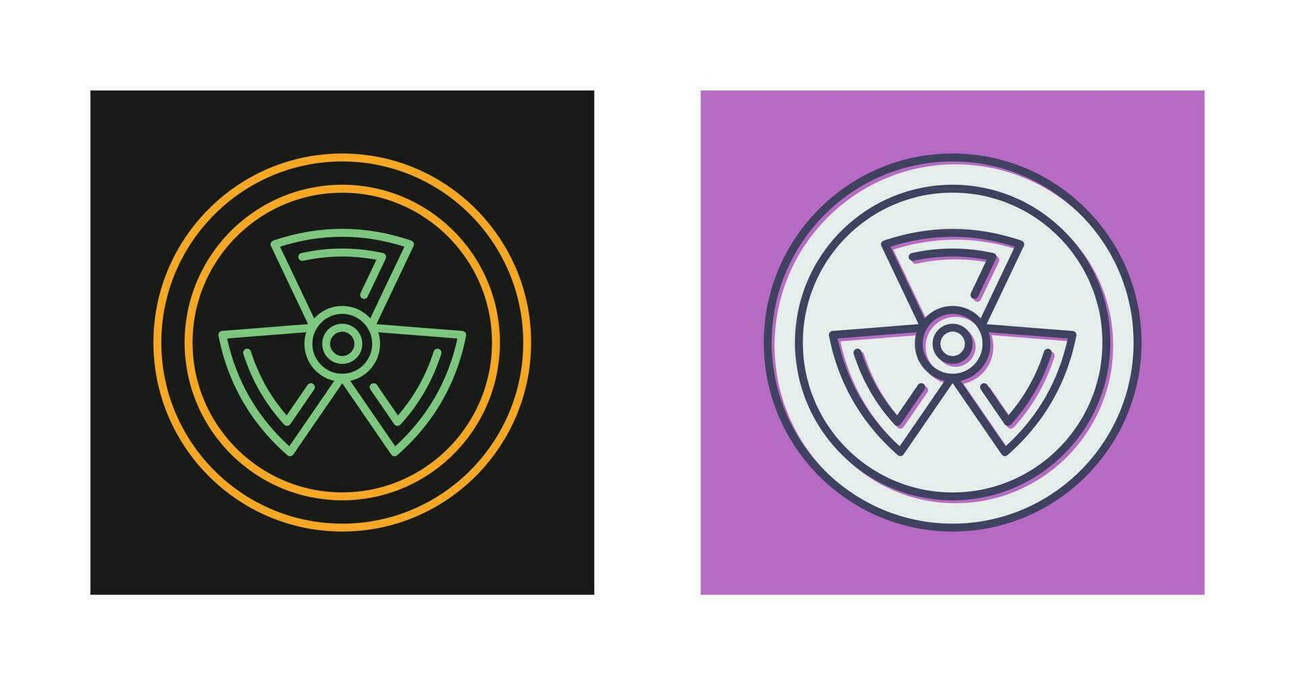 Radiation Vector Icon