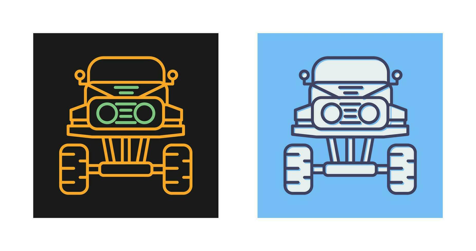 Monster Truck Vector Icon