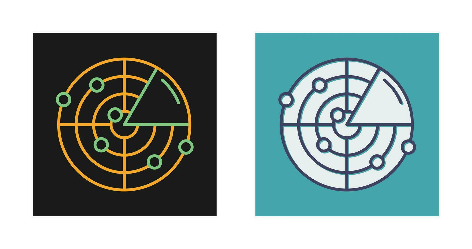 Radar Vector Icon