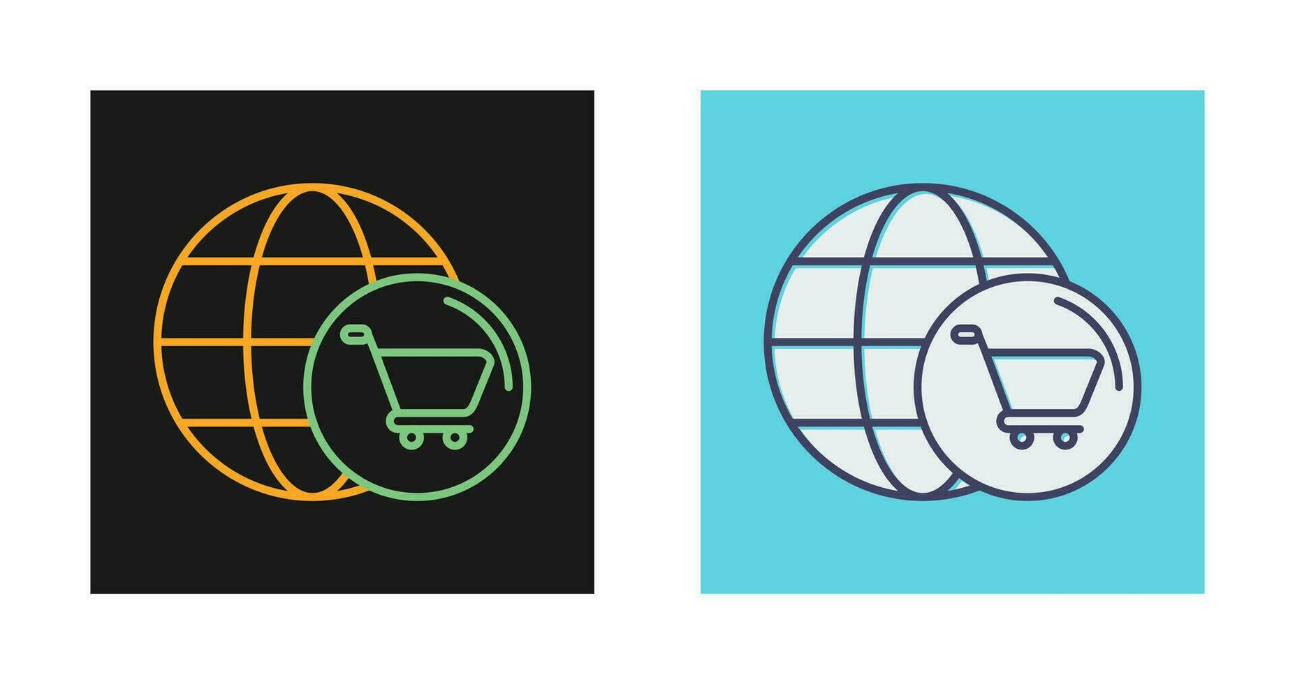 World Cart Vector Icon