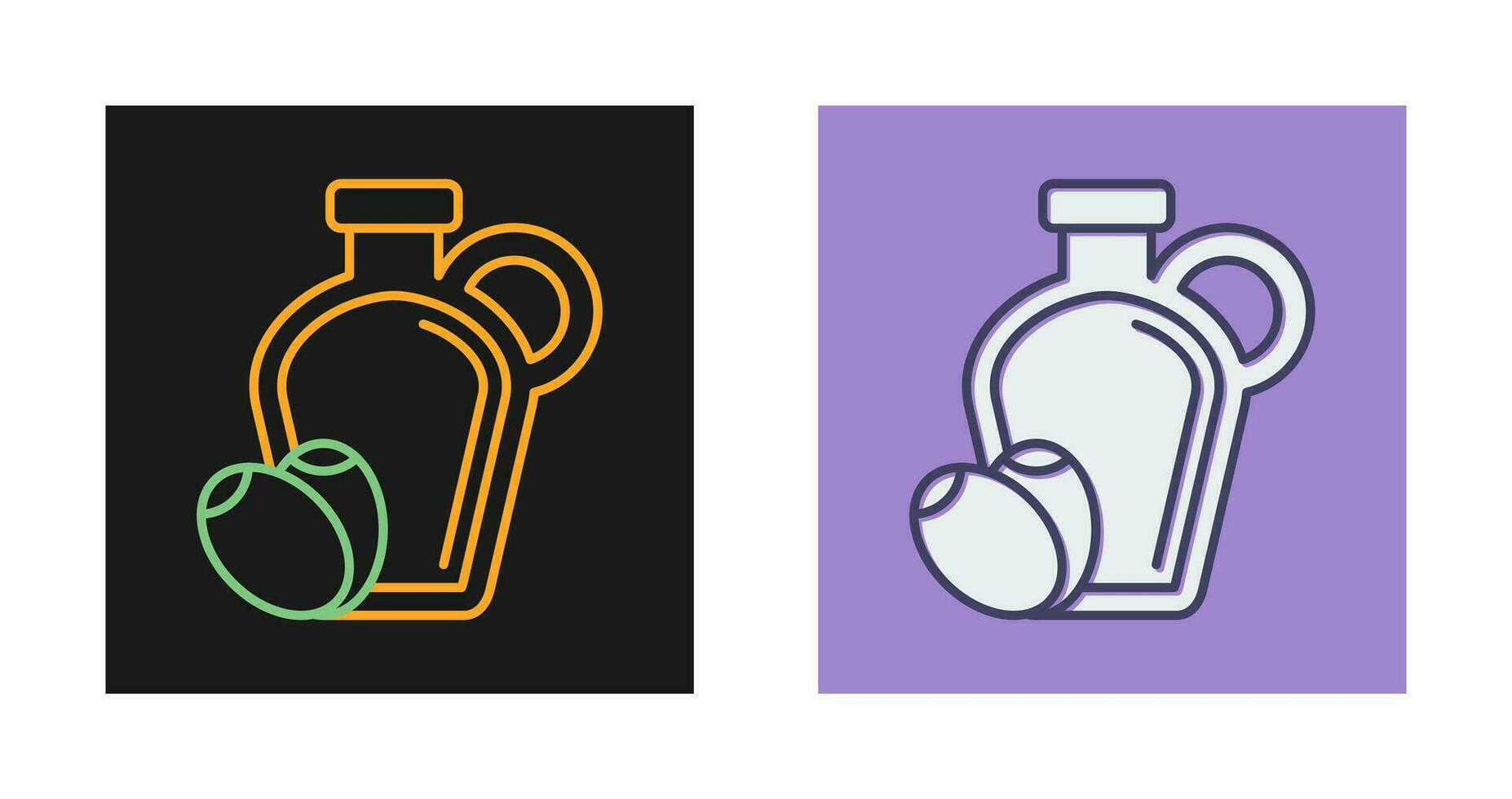 Olive Oil Vector Icon