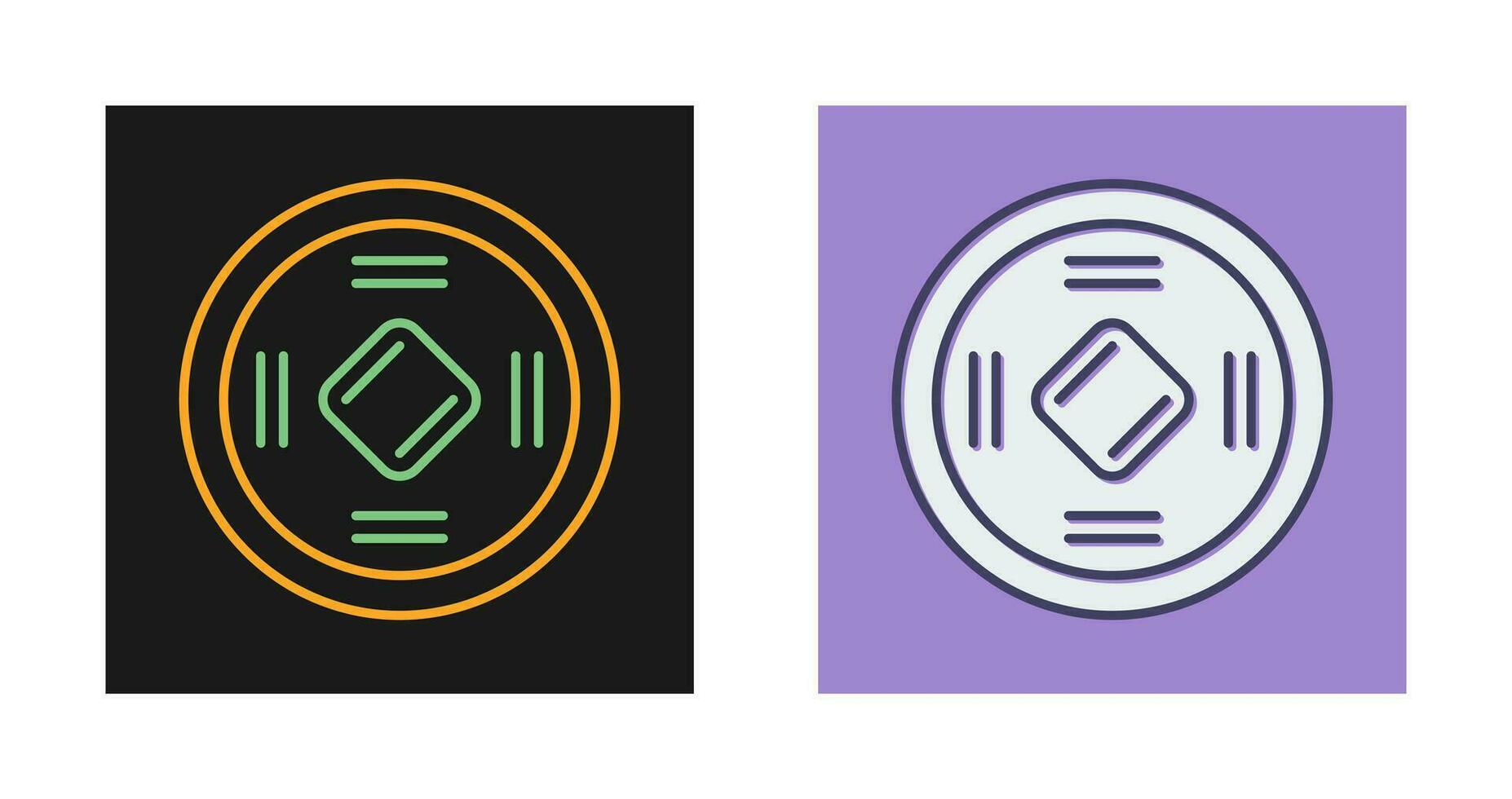 Lucky Coin Vector Icon