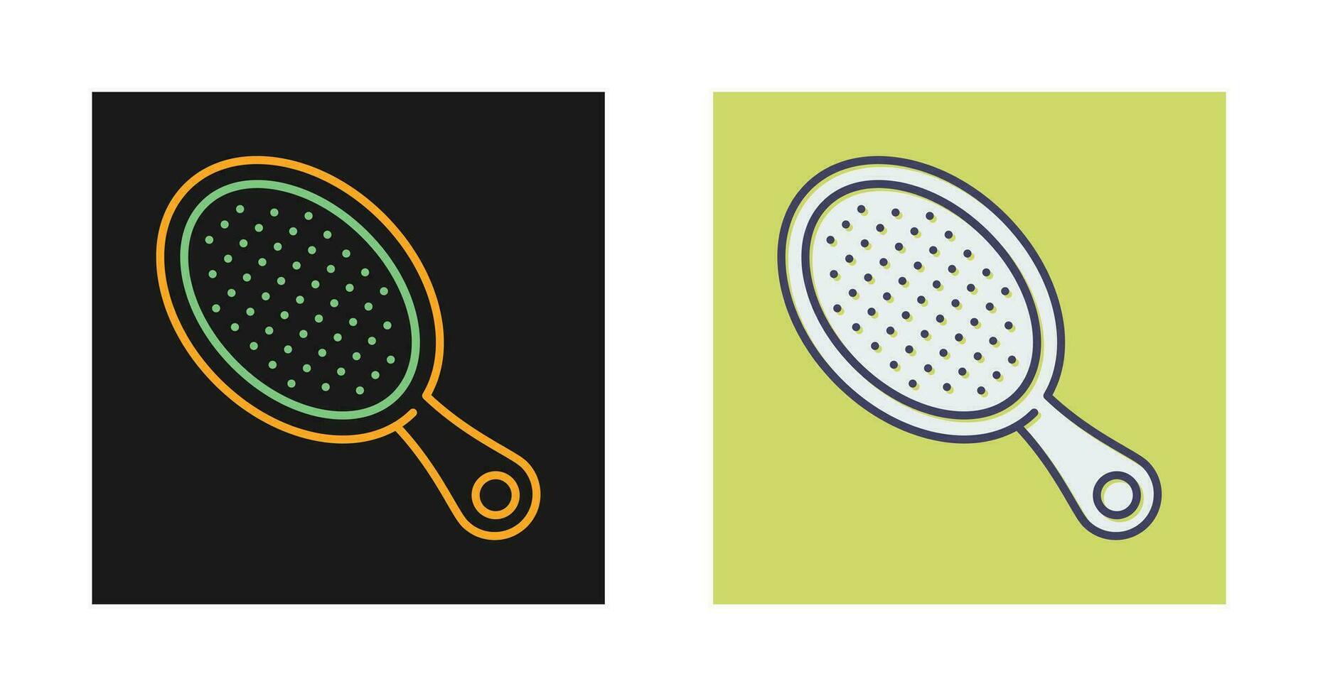 Hair Brush Vector Icon