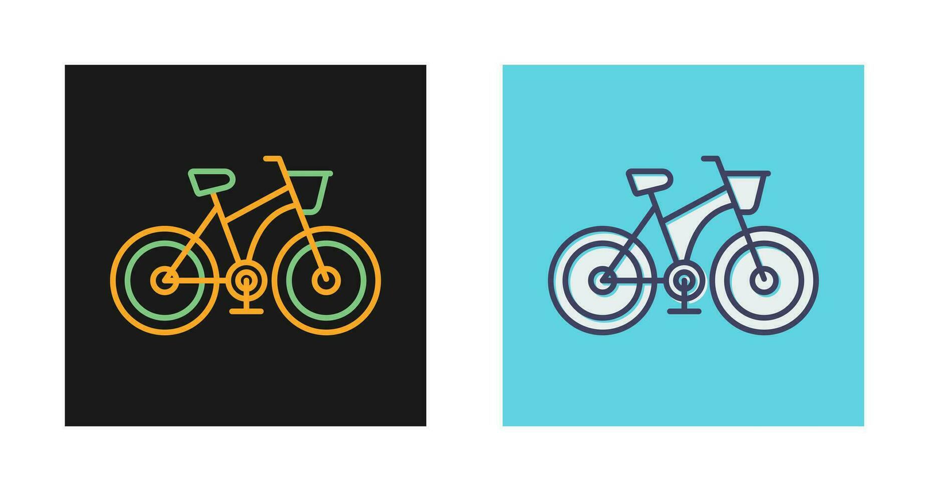 icono de vector de bicicleta