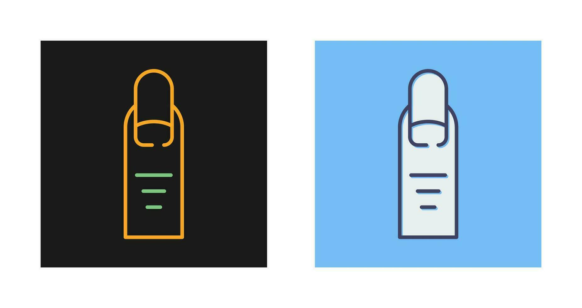 Nail Vector Icon