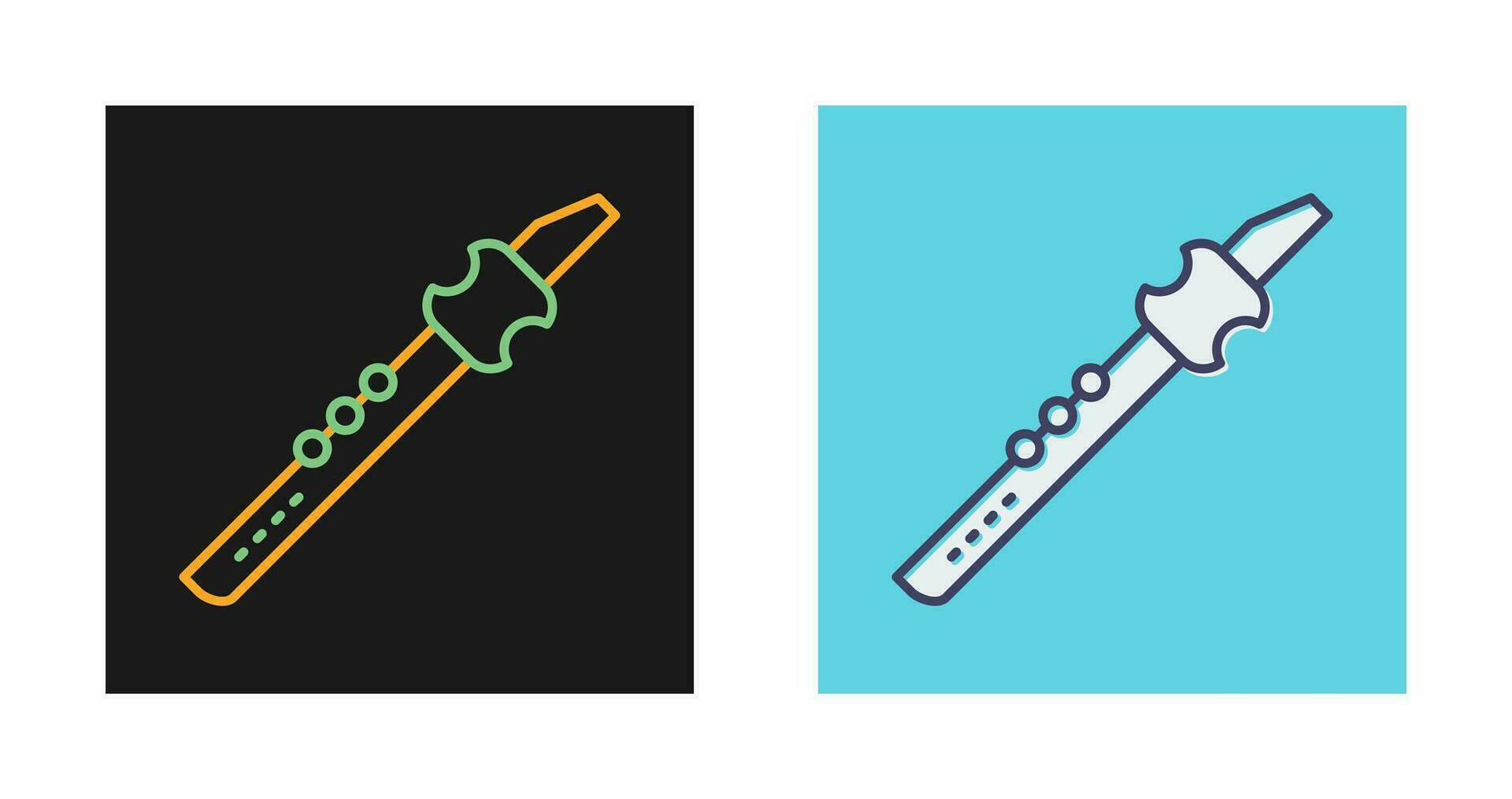 Flute Vector Icon