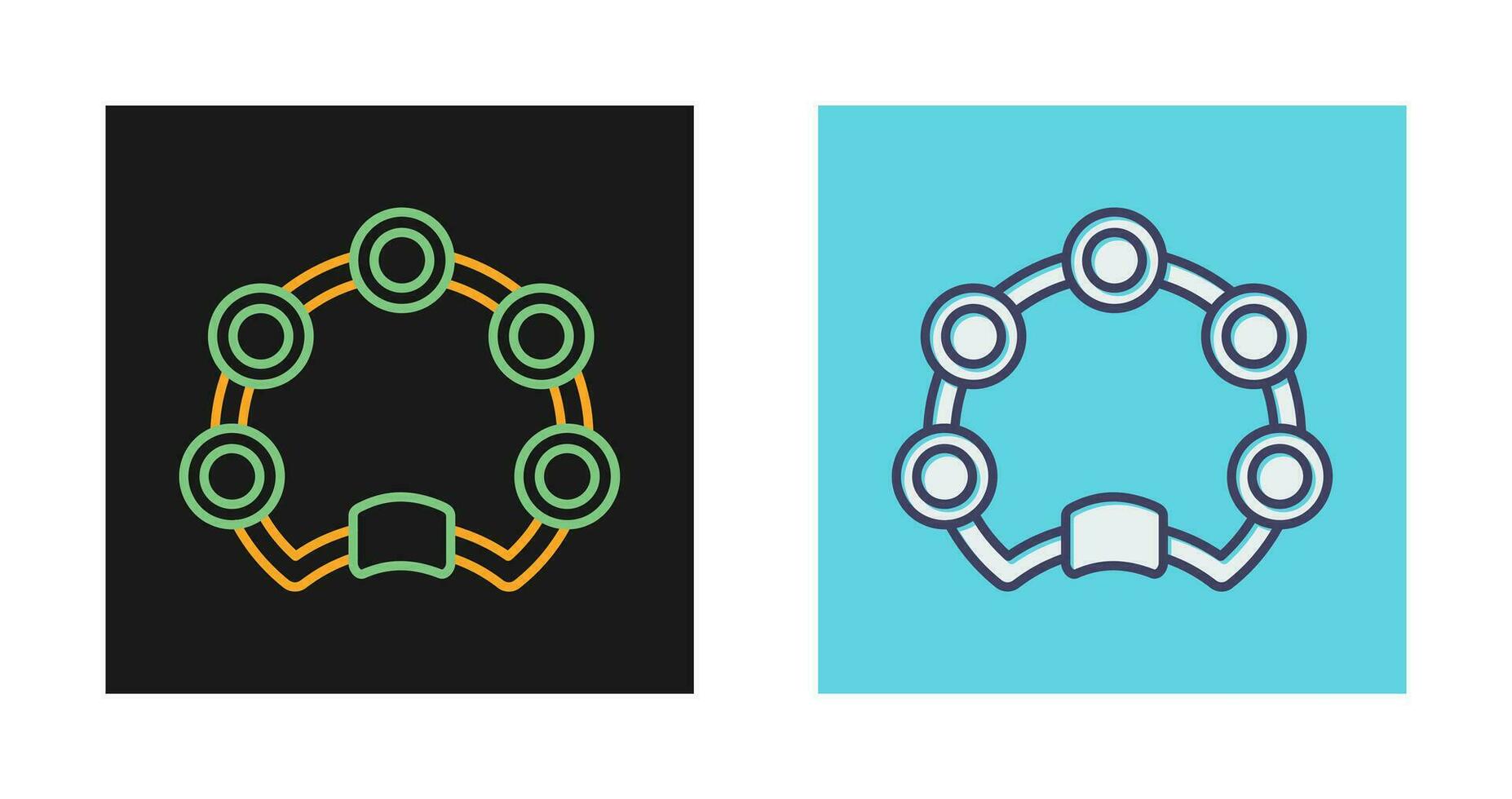 Tambourine Vector Icon