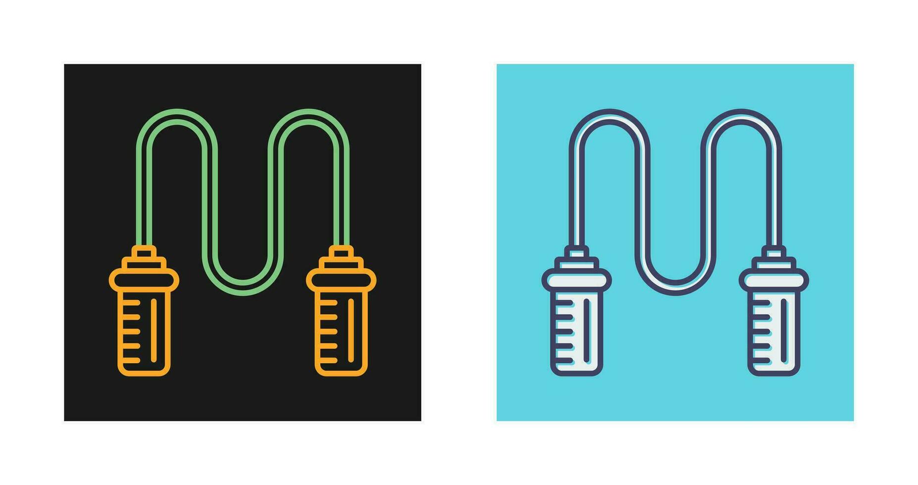 Jumping Rope Vector Icon