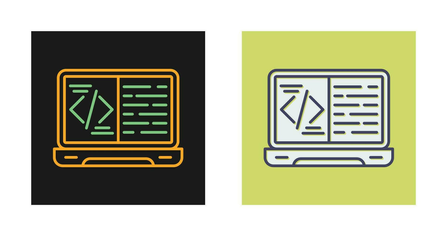Coding Vector Icon