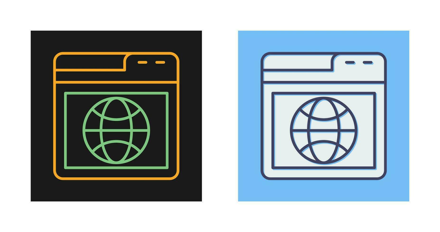 Web Browser Vector Icon 27816932 Vector Art at Vecteezy